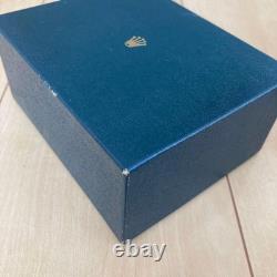 Rolex Vintage Watch Box Set Two Empty Cases Genuine Storage Display Collection