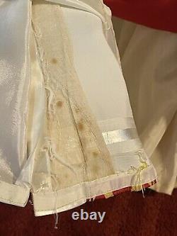 Roman Catholic Priest's Cope And Chasuble Vestments Set Vintage