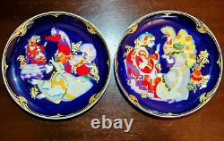 Rosenthal set of Two German porcelain plates STUDIO LINE Magic Horse Collection