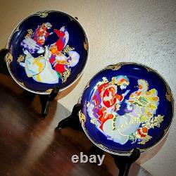 Rosenthal set of Two German porcelain plates STUDIO LINE Magic Horse Collection