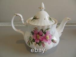 Royal Albert Tea For Two Teaset Prarie Rose 1st Quality England