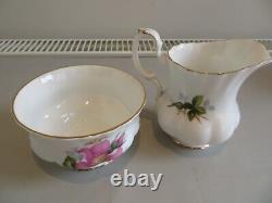 Royal Albert Tea For Two Teaset Prarie Rose 1st Quality England