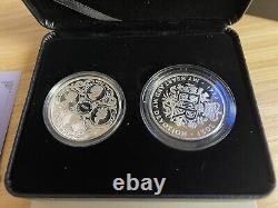 Royal Celebration Two-Coin Set Her Majesty Queen Elizabeth II 95th Birthday +COA