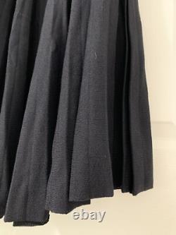 ST. JOHN COLLECTION Two Piece Suit Sz 14 Zip Front Knit Blazer Flared Skirt