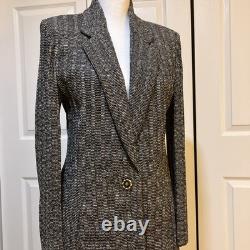 ST. JOHN Collection By Marie Gray 2 PC Skirt Suit Set Size 8/10