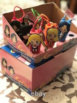 Sailor Moon Handy Sanz Lot Hand Full Case Of 12. Two Sets Of 6 With Display