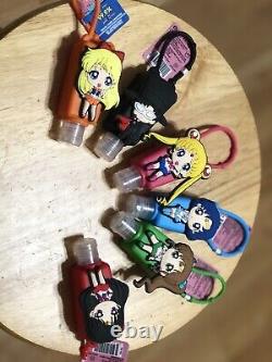 Sailor Moon Handy Sanz Lot Hand Full Case Of 12. Two Sets Of 6 With Display