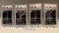 Sequential Set of 4 2025 POKEMON PROMO WF TECH STICKER #211 GOTHITELLE PSA 10