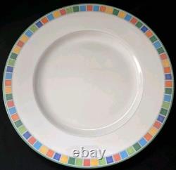 Set Of 2 Villeroy & Boch Twist Alea Caro Dinner Plates 10 5/8 Easy Collection