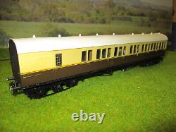 Set Of 3 Kitbuilt Great Western Coaches Brown Cream Livery Em Scale