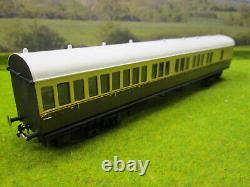 Set Of 3 Kitbuilt Great Western Coaches Brown Cream Livery Em Scale