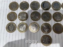 Set Of Collectible £2 Coins