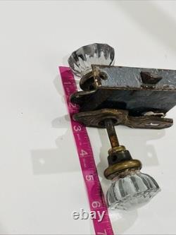 Set Of Two Antique Early 20th Century Art Nouveau Mortise Collectable Lock