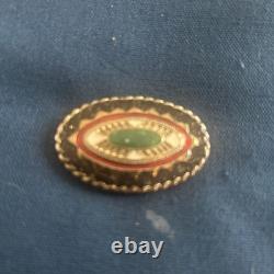Set Of Two Concho Accessories Buckle Marked RJ Graziano & Bolo Tie Centerpiece