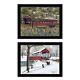 Set Of Two Covered Bridge Collection Ii 2 Black Framed Print Wall Art