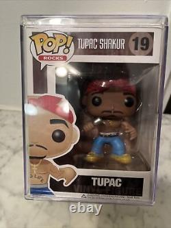 Set Of Two Funko POP! # 18 The Notorious B. I. G. & # 19 Tupac Shakur 2011 GRAIL