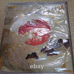Set Of Two Pieces Gold Embroidery Purple