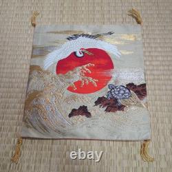 Set Of Two Pieces Gold Embroidery Purple