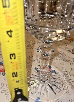 Set Of Two Vintage Waterford Crystal Wine Glasses