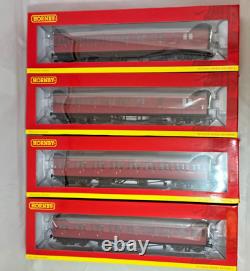 Set of 4 HORNBY BR COLLETT COACHES R4878A, R4879A, R4880A, R4881A. Boxed