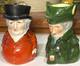 Set Of Two Royal Bayreuth Toothpick Holders Coachman And Lamplighter Blue Mark
