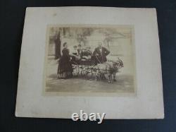 Set of Two 1890's Large Cabinet Photo Card Family Pictures