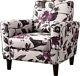 (set Of Two) Lucille Floral Armchair By Ebern Designs. $250 Per Chair (used)