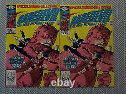 Set of two Daredevil #181 Death of Elektra