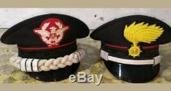 Set of two Italian Police Carabinieri Hat Italy