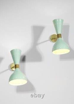 Set of two Modern Italian Wall Lights Wall Fixture Lamps Diabolo Wall Sconces