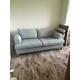 Set Of Two Light Blue Dfs 3 Seater Sofas From The Capsule Collection