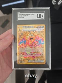 Sgc 10 2023 Pokemon Obsidian Flames Hyper Rare #228 Charizard Ex