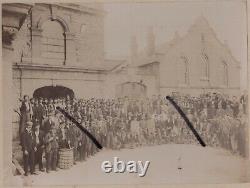 Shepton Mallet Photograph Som 2 Views of Workers at Anglo Bavarian Brewery c1910