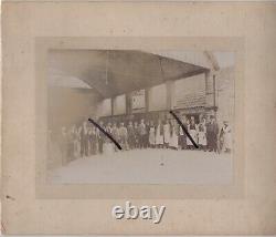 Shepton Mallet Photograph Som 2 Views of Workers at Anglo Bavarian Brewery c1910