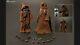 Sideshow Collectibles Item # 100122 Star Wars 1/6th Scale New Rare Set Two Jawas