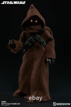 Sideshow Collectibles SET TWO Jawa Sixth Scale Figure 1/6 SCALE Star Wars