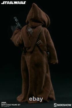 Sideshow Collectibles SET TWO Jawa Sixth Scale Figure 1/6 SCALE Star Wars