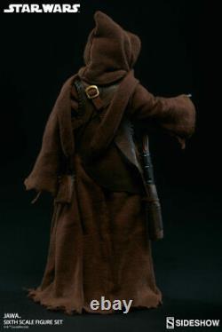 Sideshow Collectibles SET TWO Jawa Sixth Scale Figure 1/6 SCALE Star Wars