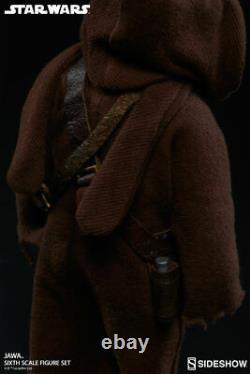 Sideshow Collectibles SET TWO Jawa Sixth Scale Figure 1/6 SCALE Star Wars