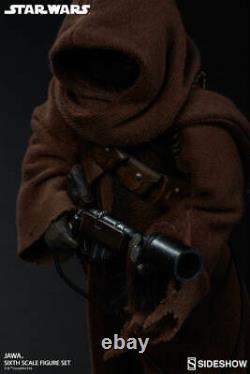 Sideshow Collectibles SET TWO Jawa Sixth Scale Figure 1/6 SCALE Star Wars