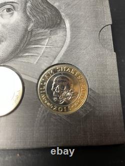 Simply Coins 2016 SHAKESPEARE 3 Coin SET TWO 2 POUND coin ROYAL MINT PACK
