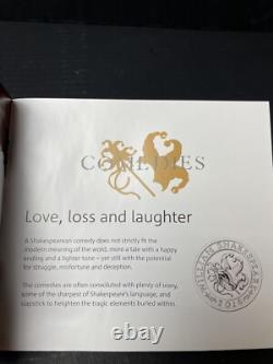 Simply Coins 2016 SHAKESPEARE 3 Coin SET TWO 2 POUND coin ROYAL MINT PACK