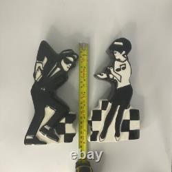 Ska Dancers salt and pepper set. Two piece shakers