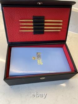 Smythson Bond Street London Bridge Set Two Decks Playing cards