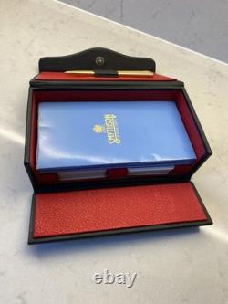 Smythson Bond Street London Bridge Set Two Decks Playing cards