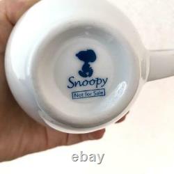 Snoopy Mug Cup Two-Piece Set Novelty Japan Original