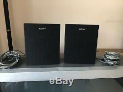 Sony Colour TV KV-36FS70/U, vintage, with two speakers and manual