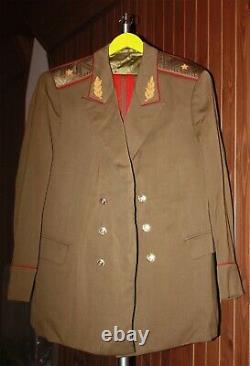 Soviet USSR Two sets Major General Everyday Uniforms 1975,78 Tunics Pants order