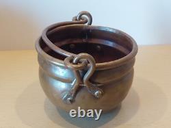 Soviet kitchenware set. Two teapots and two pots. Cookware