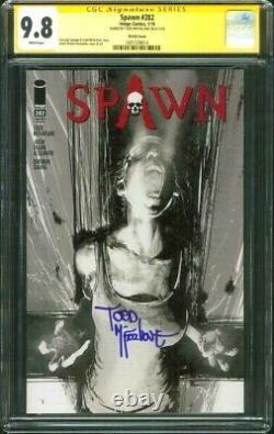 Spawn 282 CGC SS 9.8 Todd McFarlane Sketch Color Variant Set 1st Black Mirror